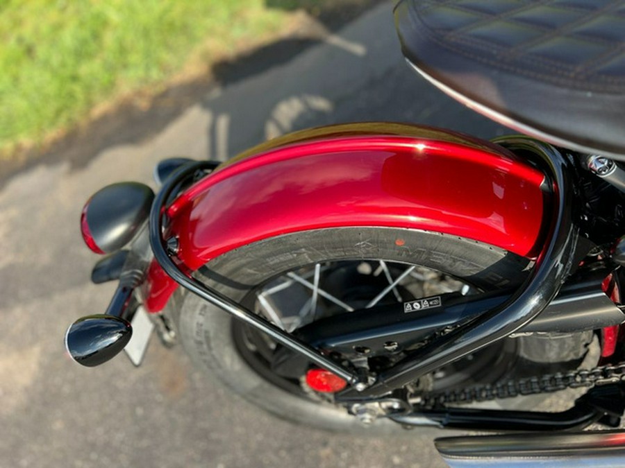 2022 Triumph Bonneville Bobber Gold Line Carnival Red/Sapphire