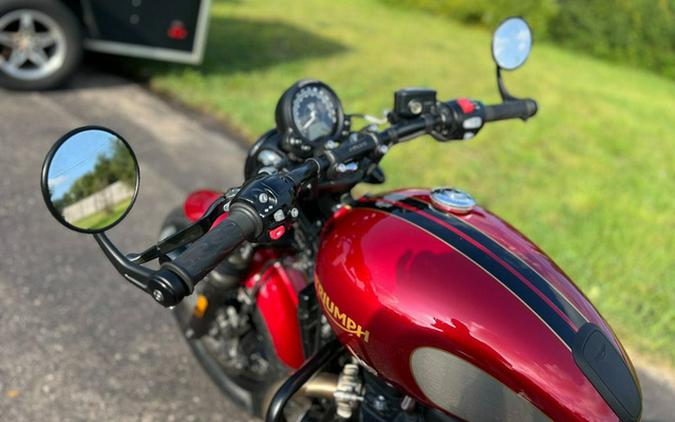 2022 Triumph Bonneville Bobber Gold Line Carnival Red/Sapphire