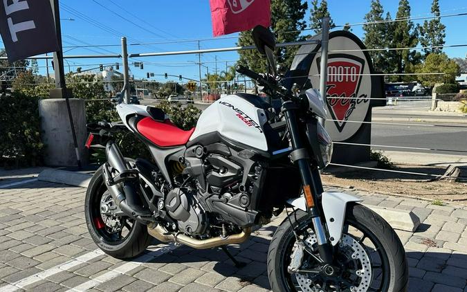 2024 Ducati Monster Plus Iceberg White