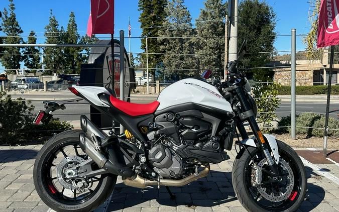 2024 Ducati Monster Plus Iceberg White