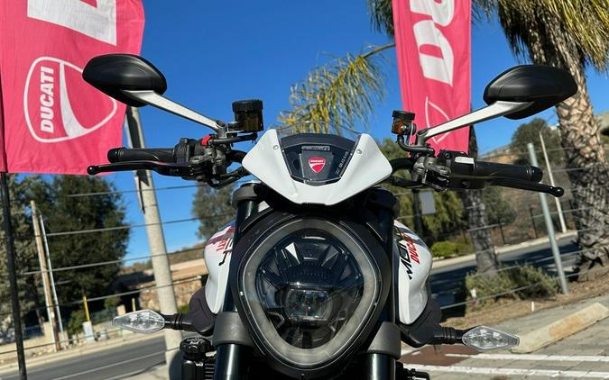 2024 Ducati Monster Plus Iceberg White