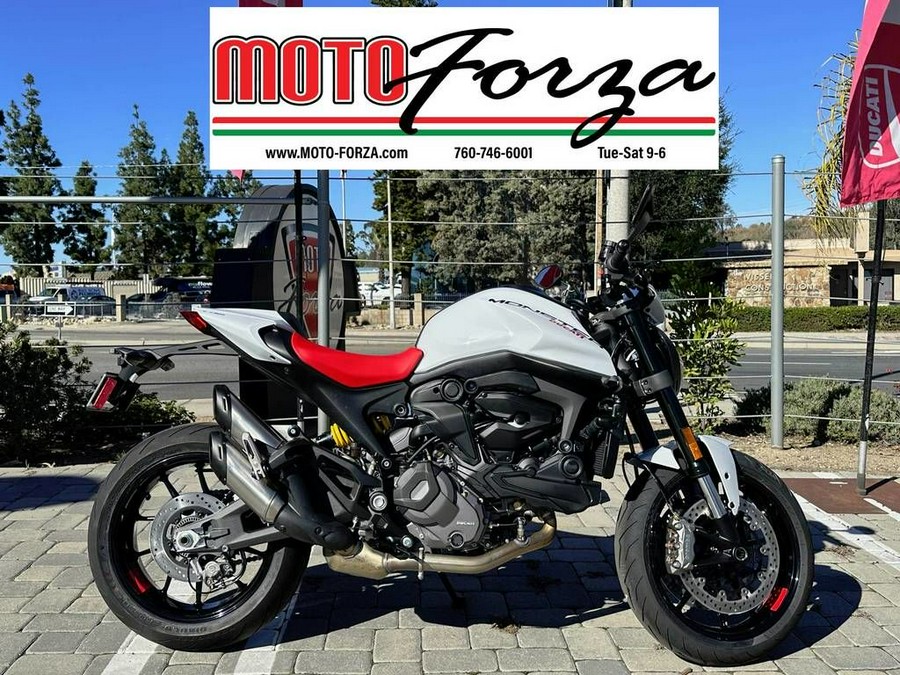 2024 Ducati Monster Plus Iceberg White