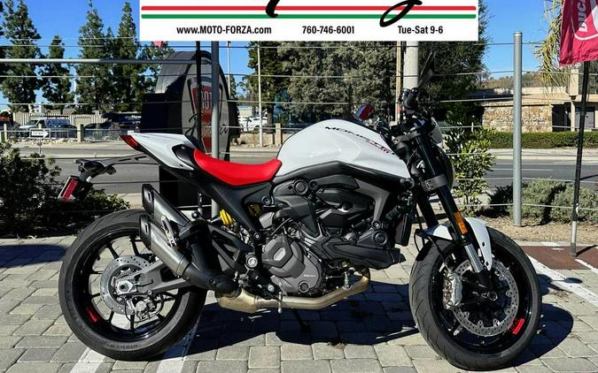 2024 Ducati Monster Plus Iceberg White