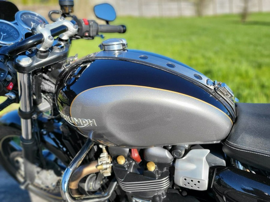 2017 Triumph Street Cup Jet BlackSilver Ice