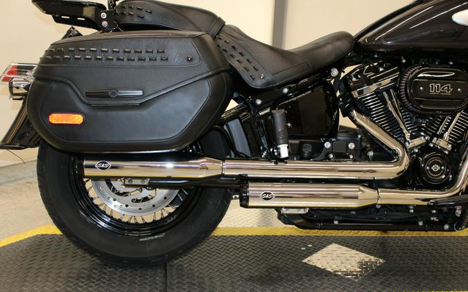 Used 2021 Harley-Davidson Heritage Classic 114 Cruiser FLHCS Motorcycle For Sale In Miami, Florida