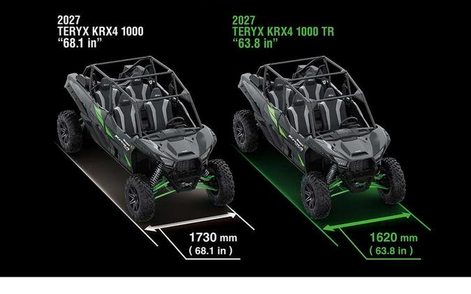 2027 Kawasaki TERYX KRX4 1000 TR