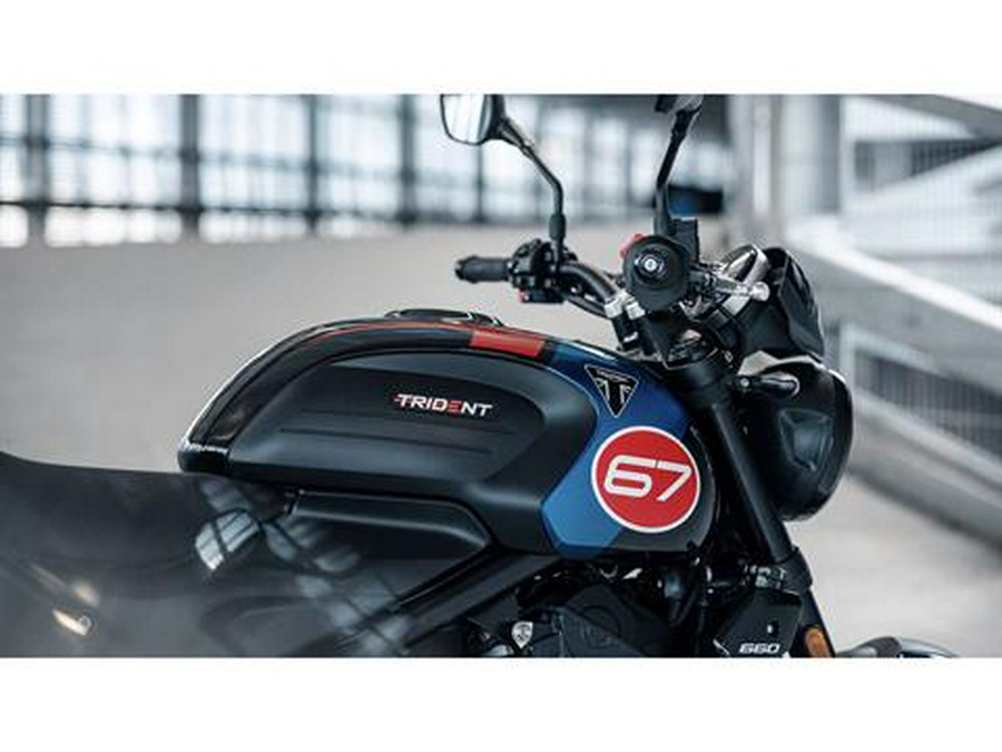 2026 Triumph Trident 660 Triple Tribute Edition