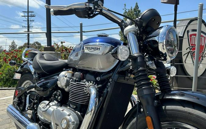 2024 Triumph Bonneville Speedmaster Pacific Blue/Silver Ice