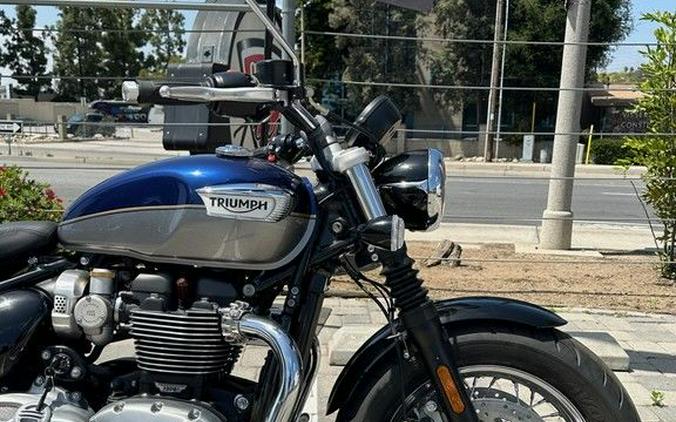 2024 Triumph Bonneville Speedmaster Pacific Blue/Silver Ice