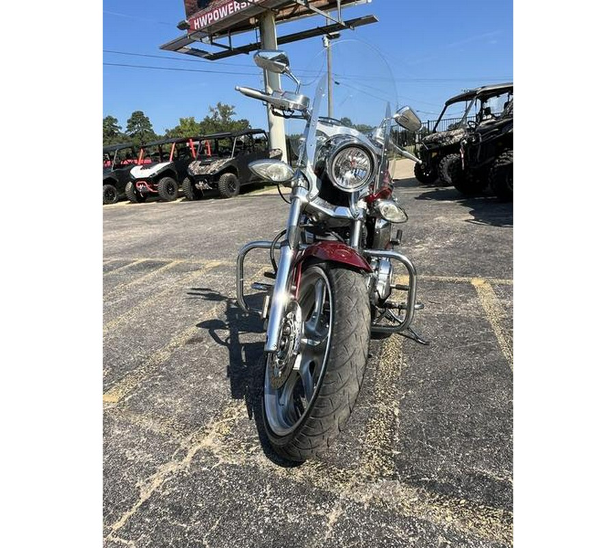 2009 Yamaha Raider® S Candy Red w/Flames