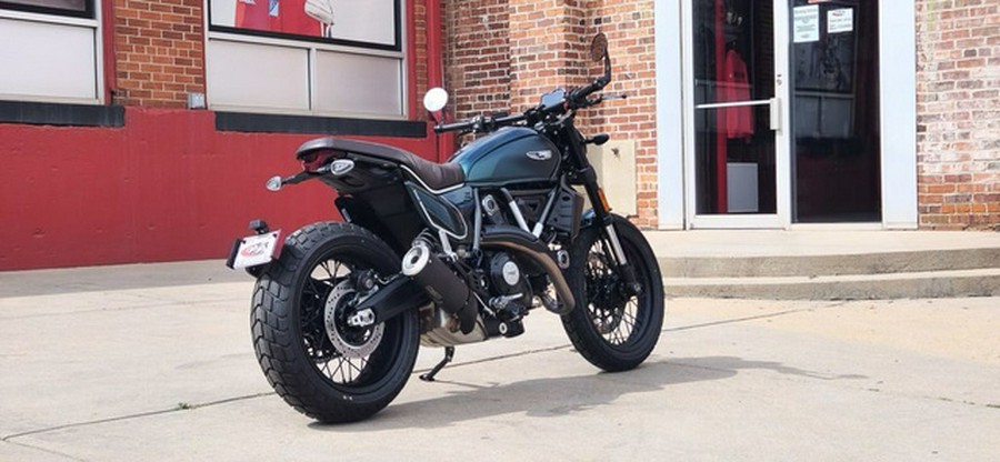 2026 Ducati Scrambler Nightshift Emerald Green