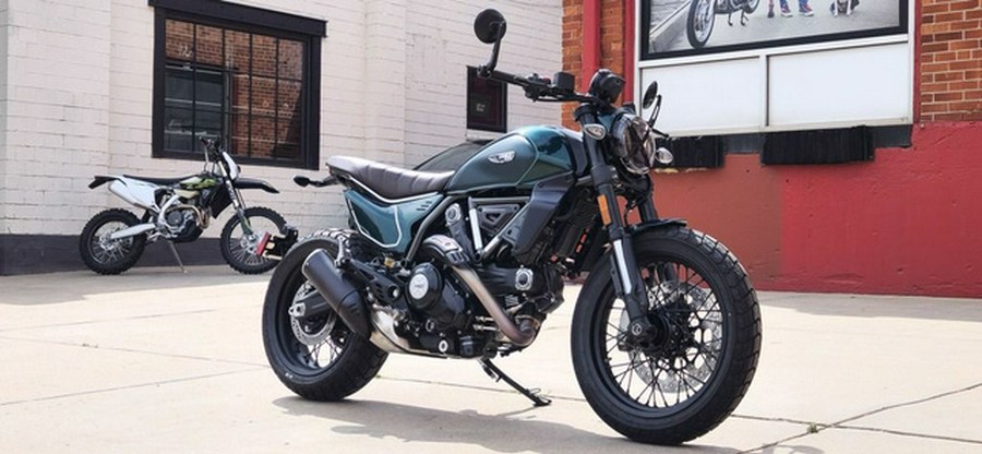 2026 Ducati Scrambler Nightshift Emerald Green