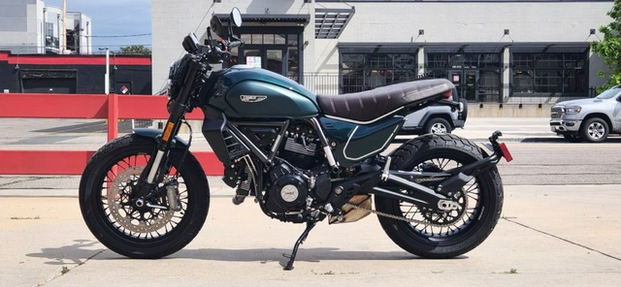 2026 Ducati Scrambler Nightshift Emerald Green