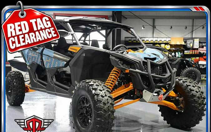 2026 Can-Am Maverick X3 Max RS Turbo RR Scandi Blue & Orange Crush