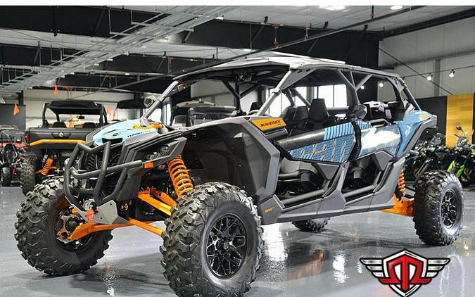 2026 Can-Am Maverick X3 Max RS Turbo RR Scandi Blue & Orange Crush