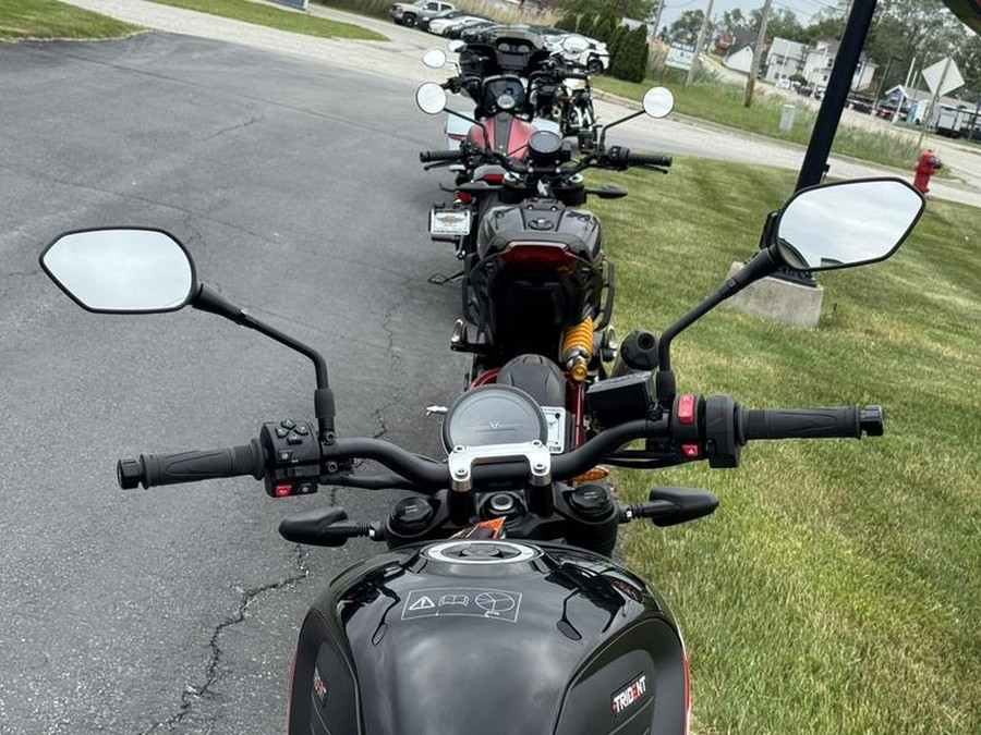 2025 Triumph Trident 660 Diablo Red/Sapphire Black