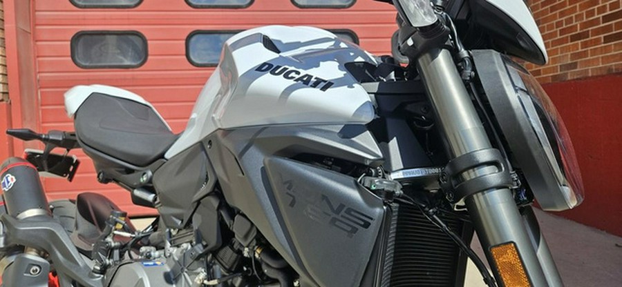 2026 Ducati Monster Plus Iceberg White