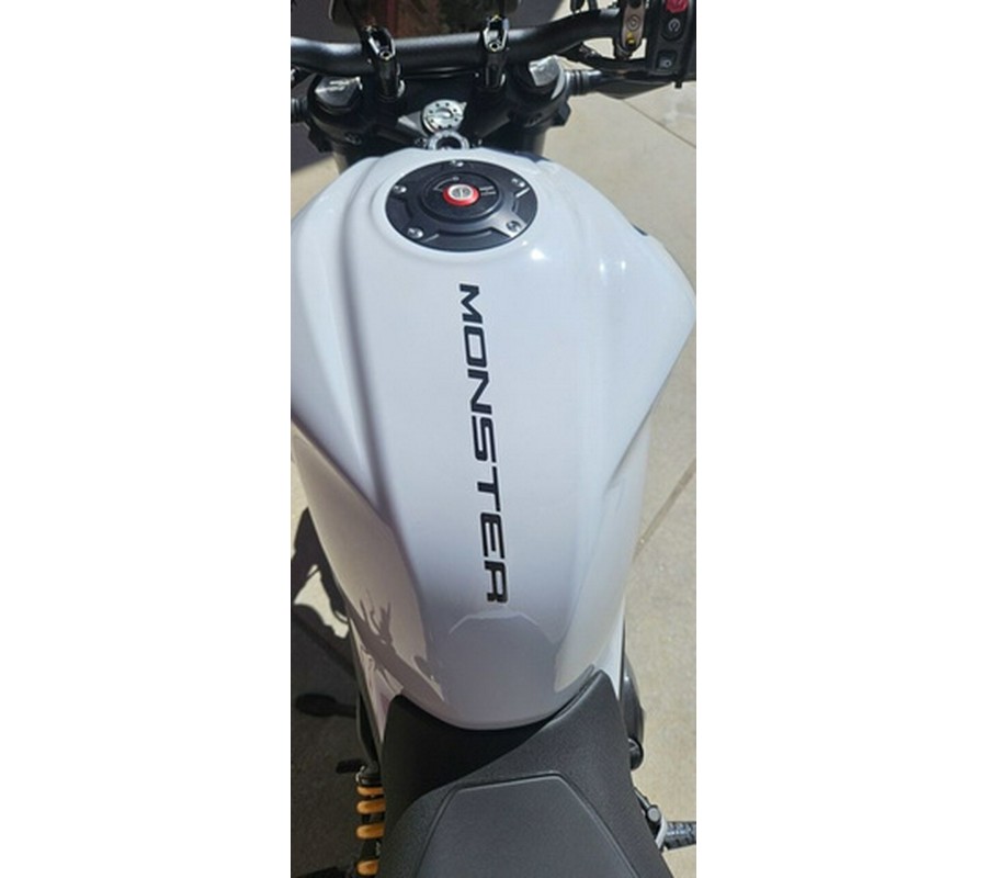 2026 Ducati Monster Plus Iceberg White