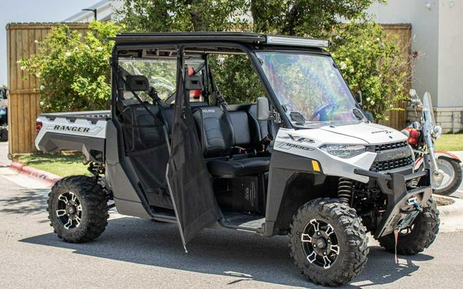 Used 2022 POLARIS RANGER CREW XP 1000 PREMIUM GHOST WHITE