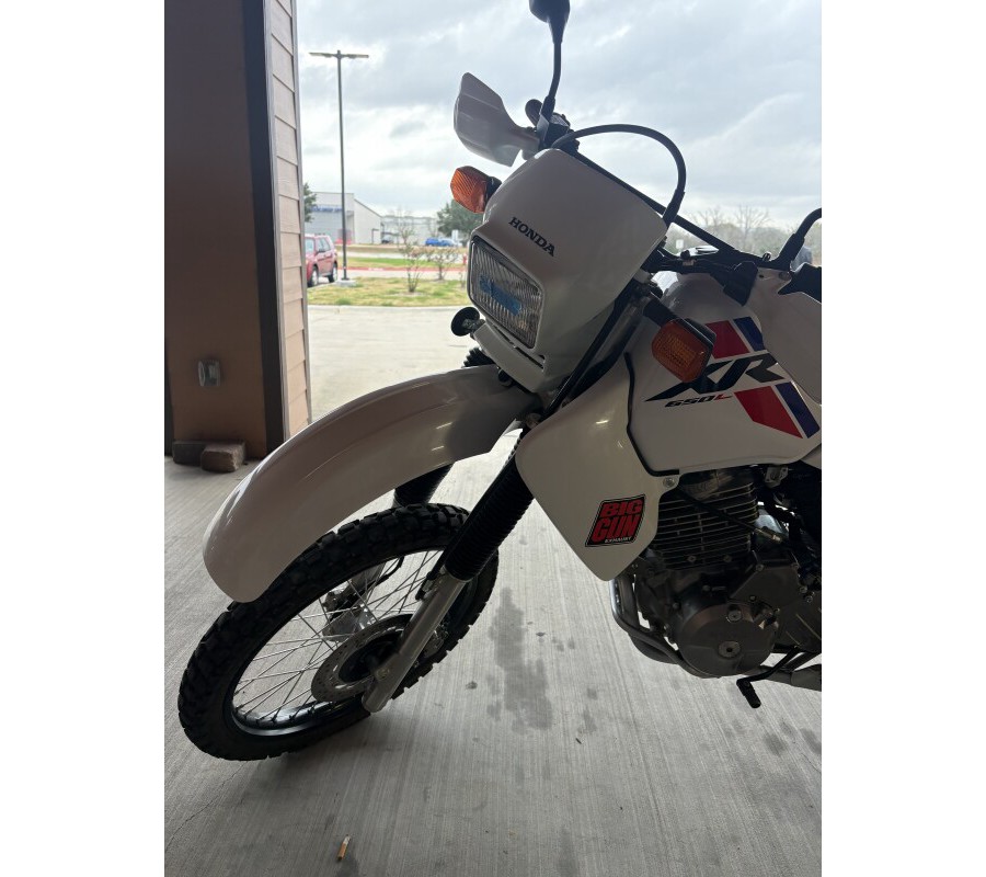 2025 Honda XR650L White