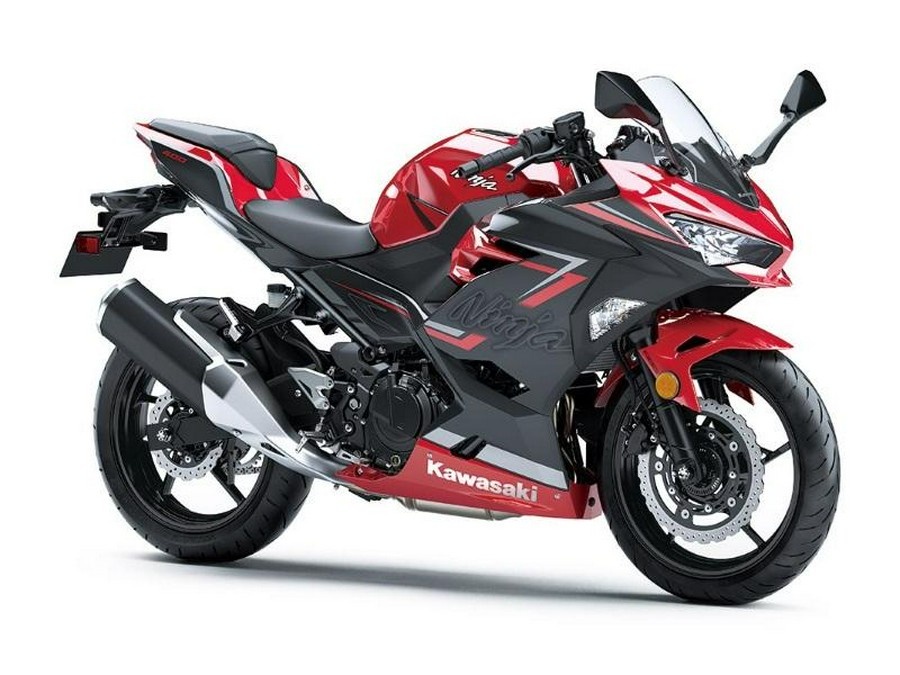 2019 Kawasaki Ninja® 400 ABS Candy Red/Metallic Dark Gray