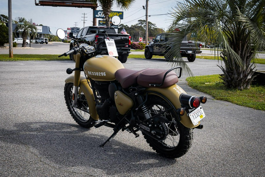 2023 Royal Enfield Classic 350 Signals Desert Sand