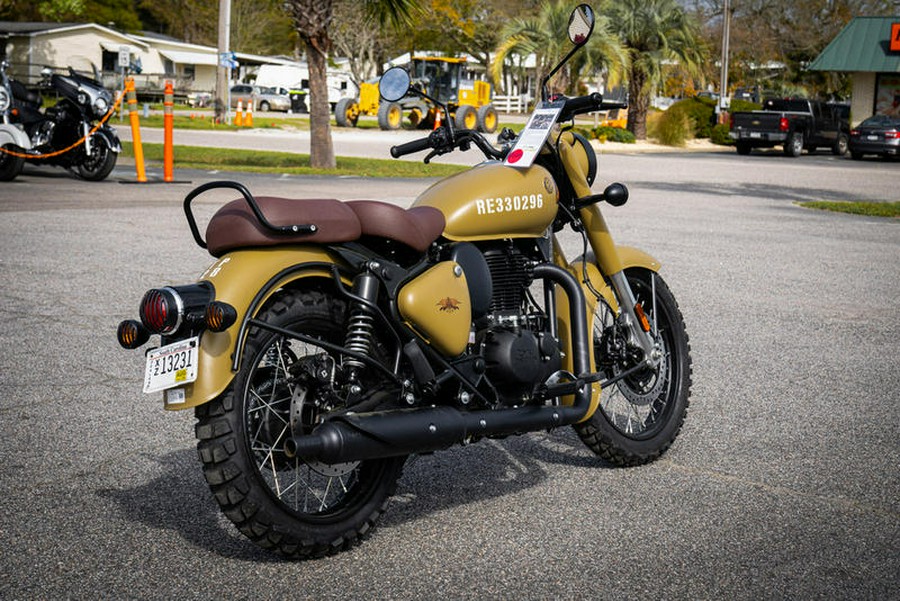 2023 Royal Enfield Classic 350 Signals Desert Sand