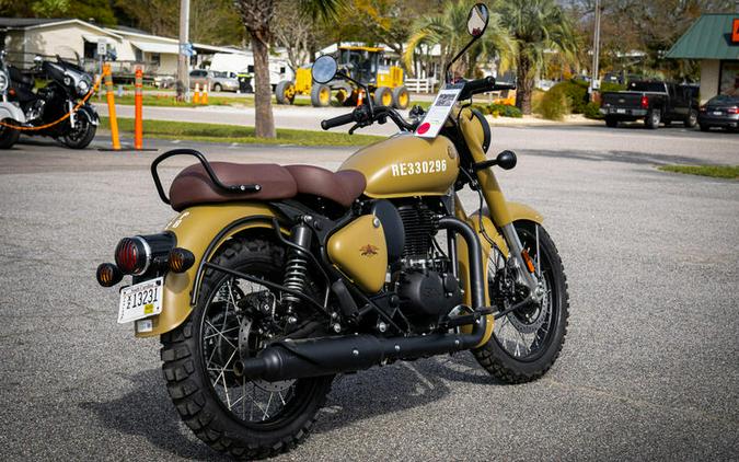 2023 Royal Enfield Classic 350 Signals Desert Sand