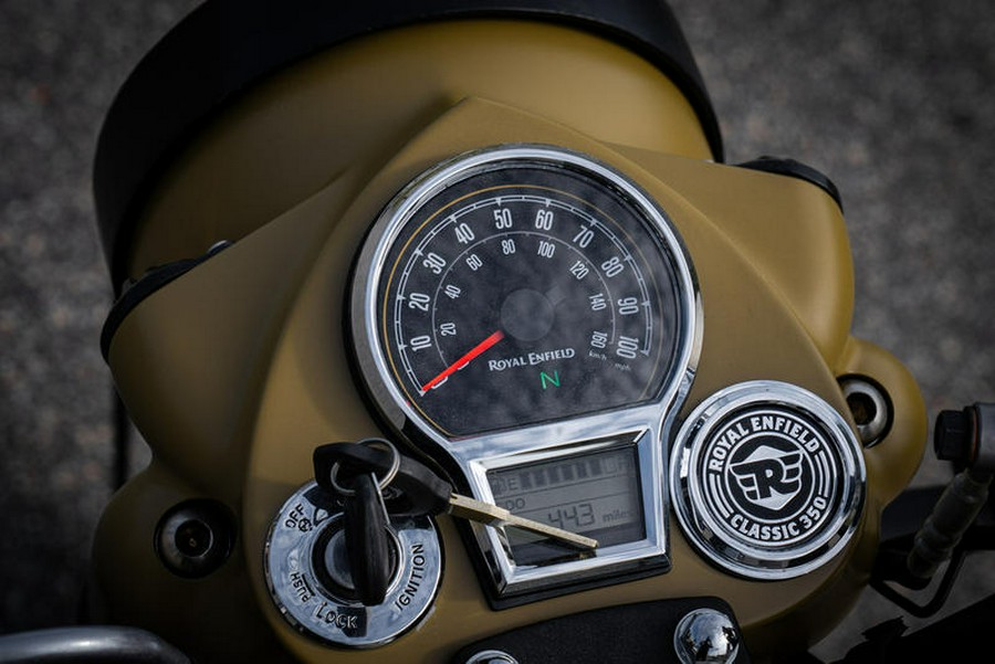 2023 Royal Enfield Classic 350 Signals Desert Sand