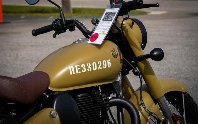 2023 Royal Enfield Classic 350 Signals Desert Sand