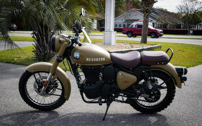 2023 Royal Enfield Classic 350 Signals Desert Sand