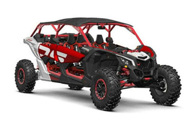 2024 Can-Am® Maverick X3 MAX X ds Turbo RR Fiery Red & Hyper Silver