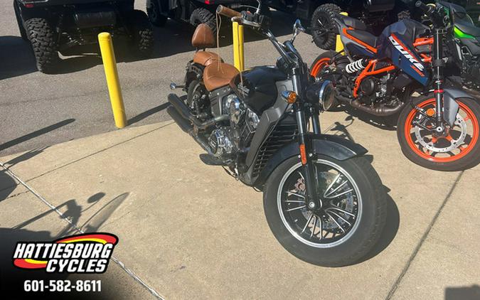 2020 Indian Scout ABS Thunder Black