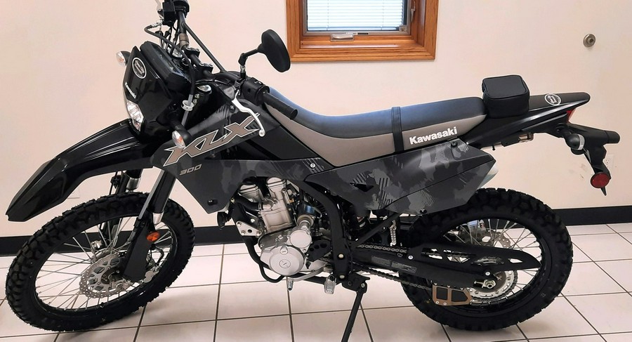 2024 Kawasaki KLX® 300 Cypher Camo Gray (Matte)