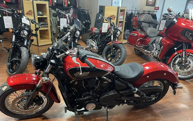2025 Indian Motorcycle® Scout® Classic Limited +Tech Sunset Red Metallic