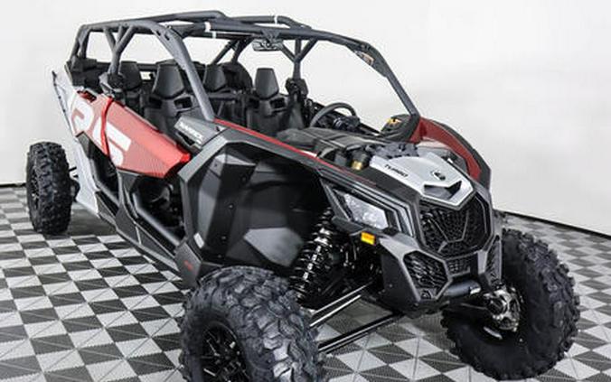 2024 Can-Am® Maverick X3 MAX RS Turbo Fiery Red & Hyper Silver