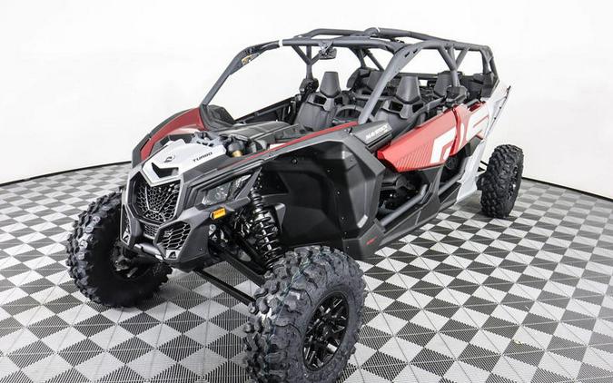 2024 Can-Am® Maverick X3 MAX RS Turbo Fiery Red & Hyper Silver