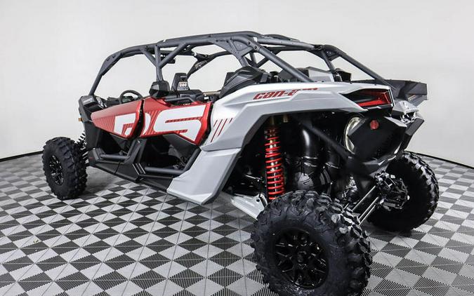 2024 Can-Am® Maverick X3 MAX RS Turbo Fiery Red & Hyper Silver