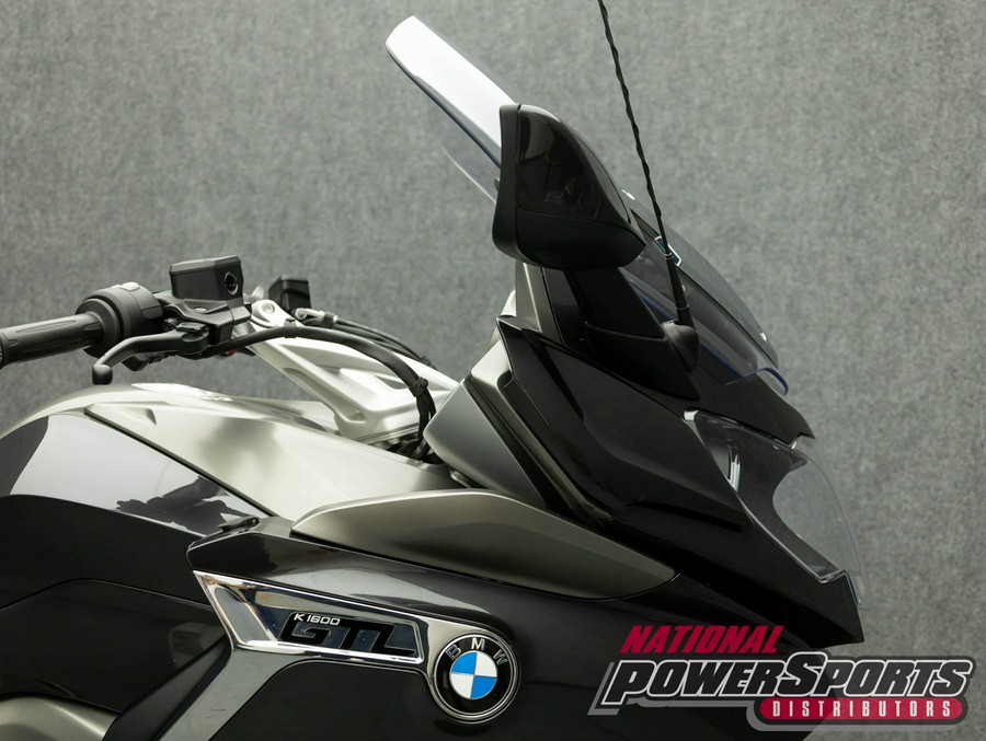 2018 BMW K1600GTL W/ABS