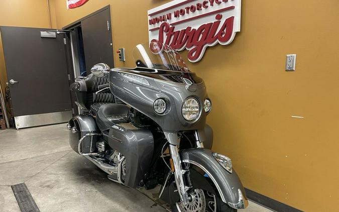 2017 Indian Roadmaster Steel Gray Over Thunder Black