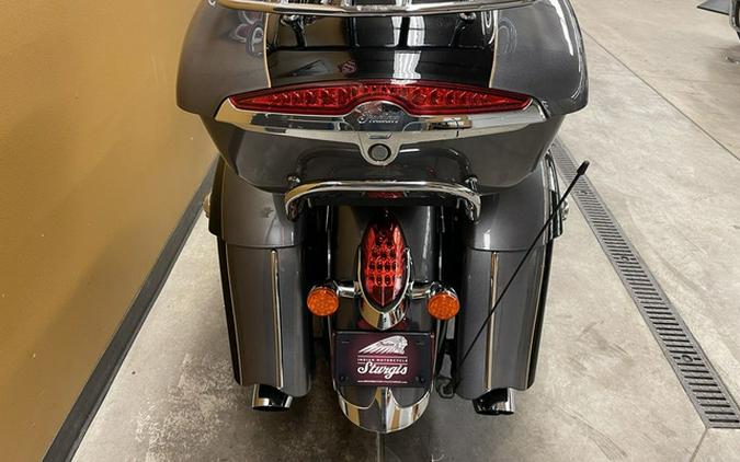 2017 Indian Roadmaster Steel Gray Over Thunder Black
