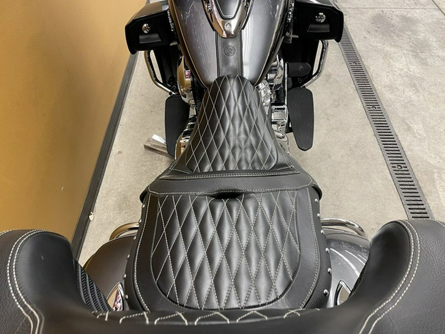 2017 Indian Roadmaster Steel Gray Over Thunder Black