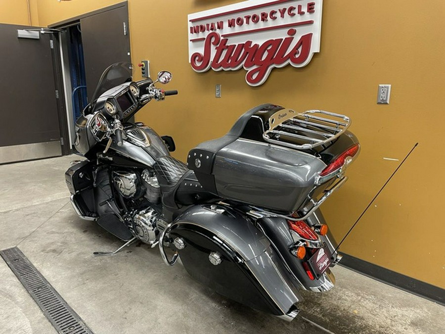 2017 Indian Roadmaster Steel Gray Over Thunder Black