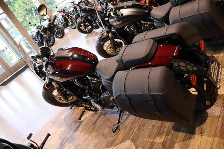 2025 Indian Motorcycle® Super Scout® Maroon Metallic with Graphics