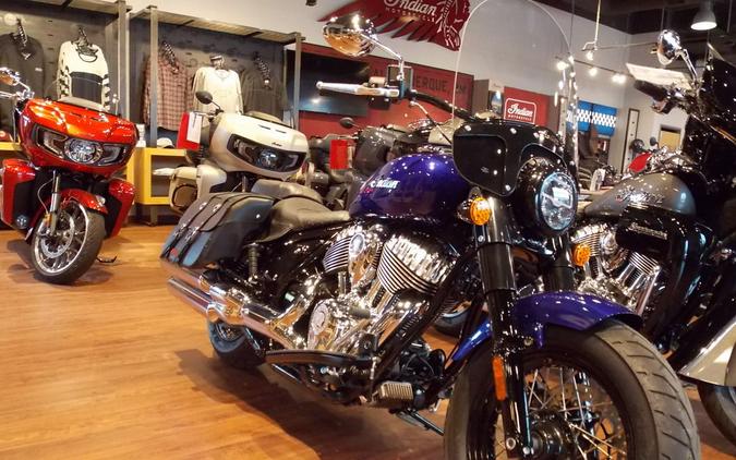 2024 Indian Motorcycle® Super Chief Limited ABS Spirit Blue Metallic