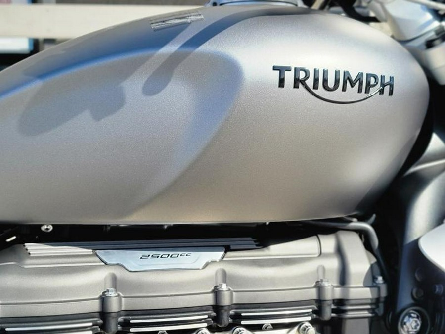 2022 Triumph Rocket 3 R Matte Silver Ice