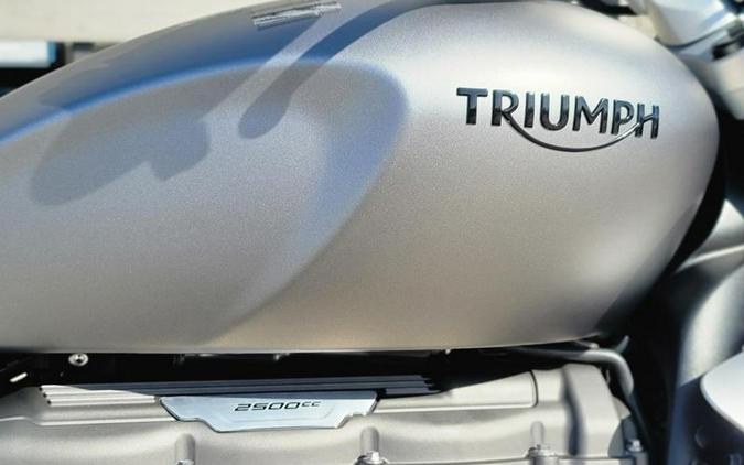 2022 Triumph Rocket 3 R Matte Silver Ice