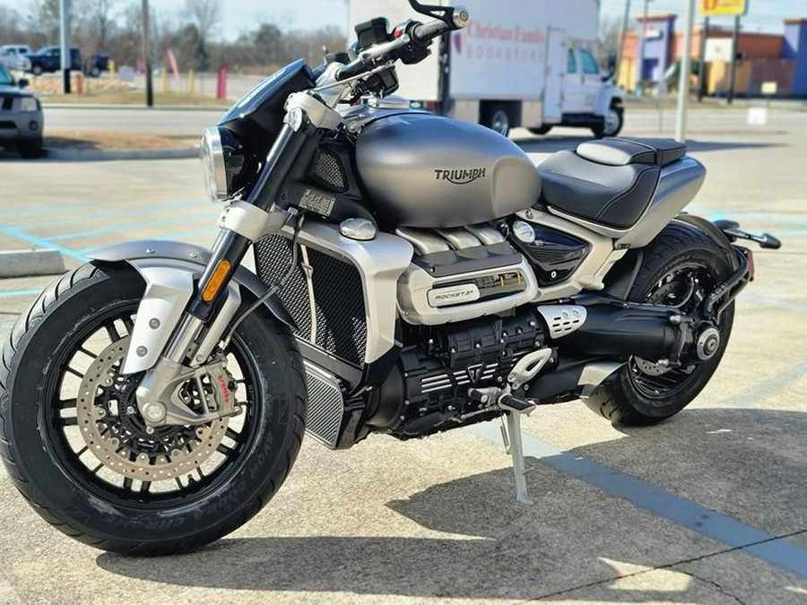 2022 Triumph Rocket 3 R Matte Silver Ice