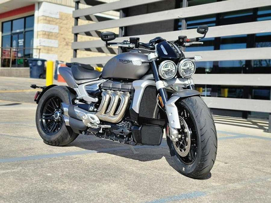 2022 Triumph Rocket 3 R Matte Silver Ice