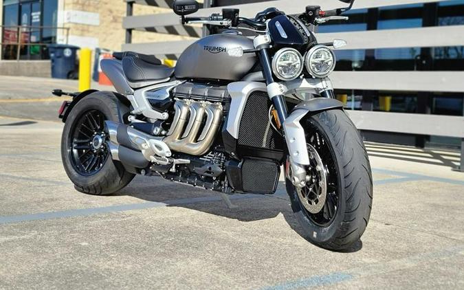 2022 Triumph Rocket 3 R Matte Silver Ice